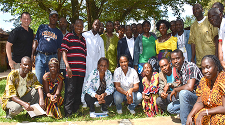 Dr. Joseph Woodring (LCDR, USPHS) in Liberia